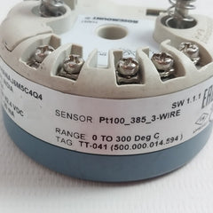 Rosemount 644Hanaj6M5C4Q4 Temperature Transmitter 12-42.4 Vdc