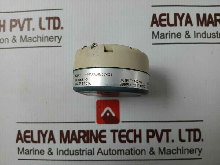 Rosemount 644Hanaj6M5C4Q4 Temperature Transmitter Head 4-20Ma 12-42.4Vdc