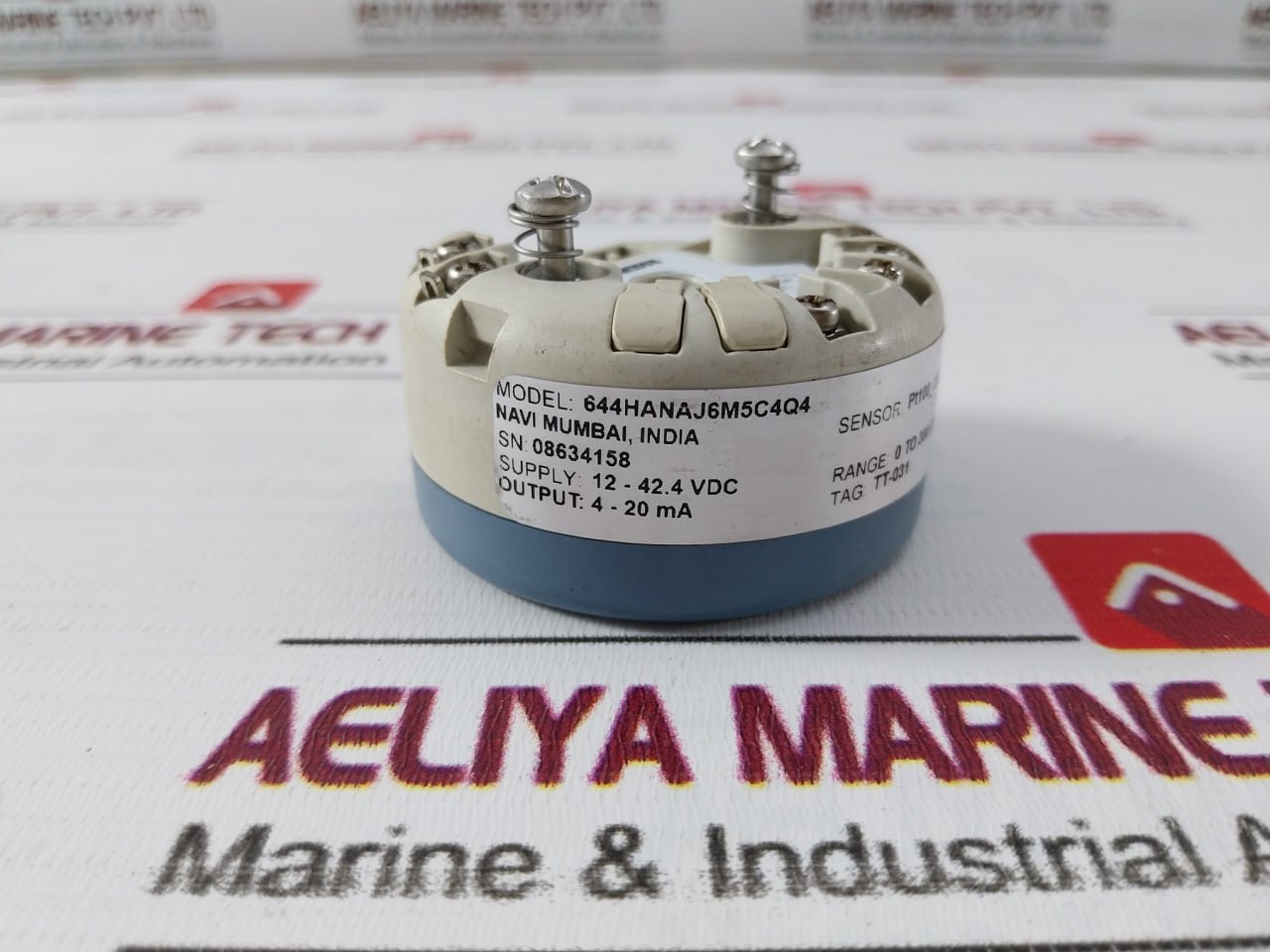 Rosemount 644Hanaj6M5C4Q4 Temperature Transmitter Tt-031 4-10Ma 12-rosemount