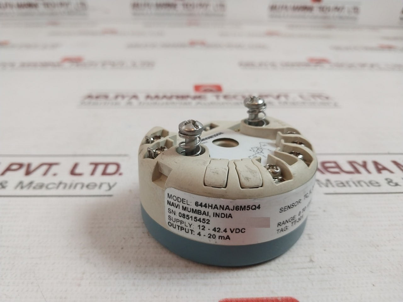 Rosemount 644Hanaj6M5Q4 Temperature Transmitter 00644-7600-0003 12-42.4Vdc