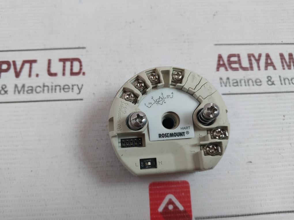 Rosemount 644Hanaj6M5Q4 Temperature Transmitter 00644-7600-0003 12-42.4Vdc