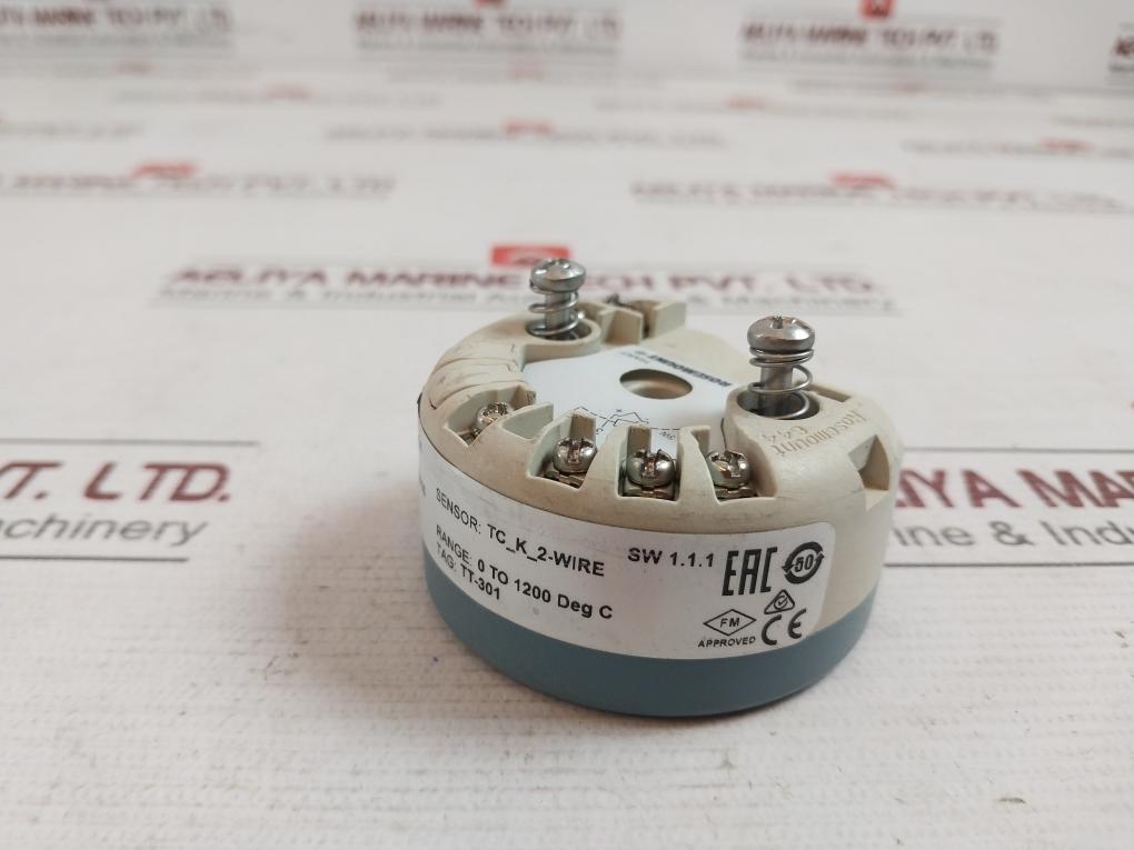 Rosemount 644Hanaj6M5Q4 Temperature Transmitter 00644-7600-0003 12-42.4Vdc