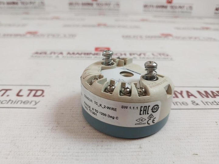Rosemount 644Hanaj6M5Q4 Temperature Transmitter 00644-7600-0003 12-42.4Vdc