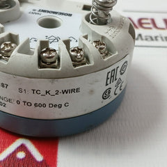 Rosemount 644Hanaj6M5Q4 Temperature Transmitter 00644-7600-0004 12-42.4V 23Ma