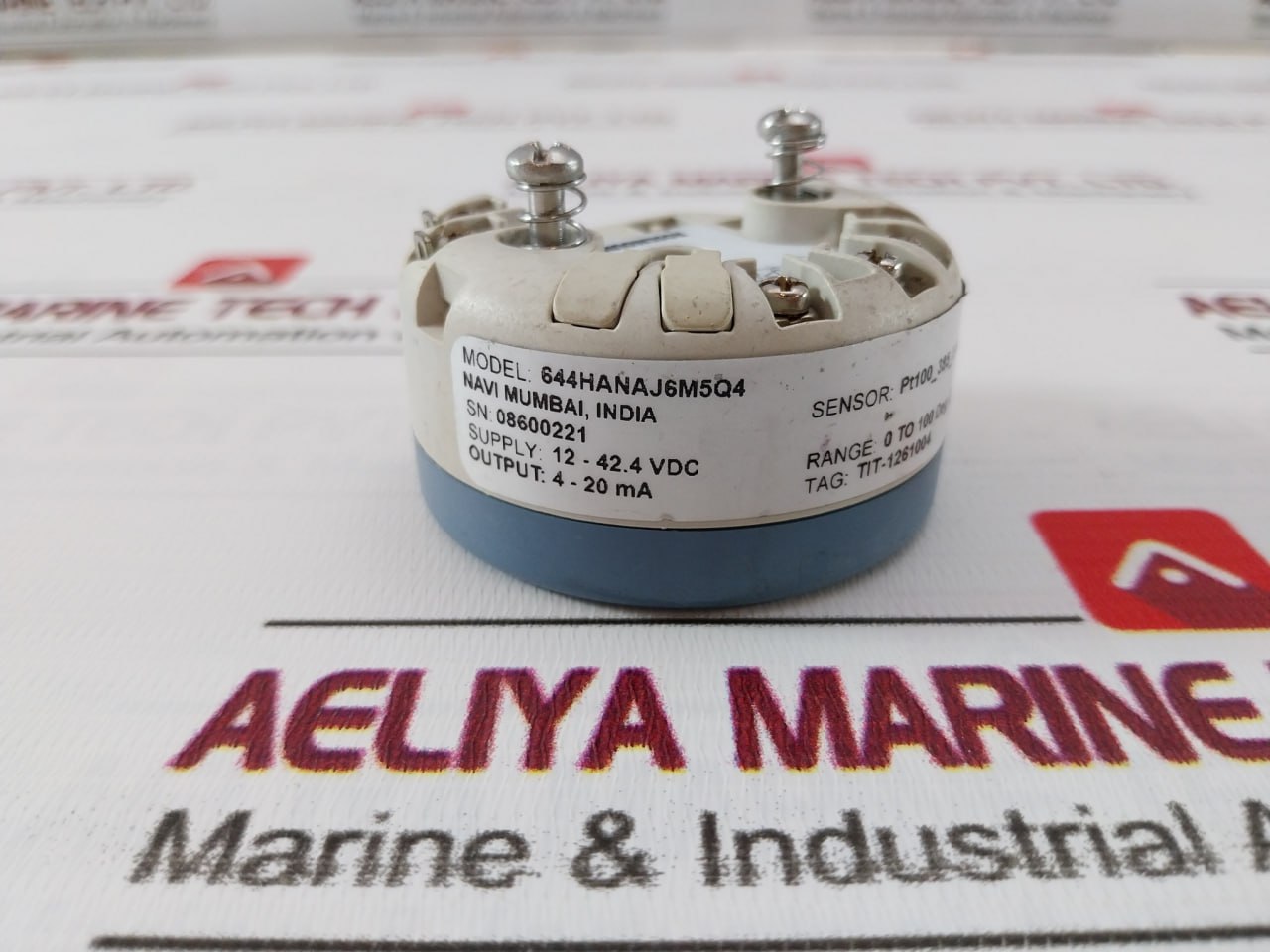 Rosemount 644Hanaj6M5Q4 Temperature Transmitter 00644-7600-0004 12-42.4 Vdc