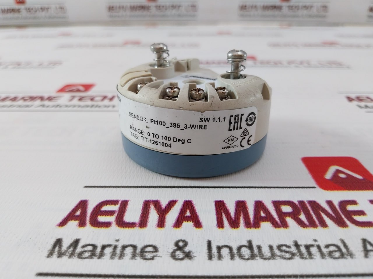 Rosemount 644Hanaj6M5Q4 Temperature Transmitter 00644-7600-0004 12-42.4 Vdc