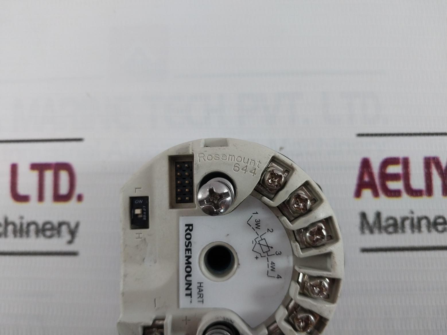 Rosemount 644Hanaj6M5Q4 Temperature Transmitter 12-42.4V 4-20Ma 1.0.1Hw