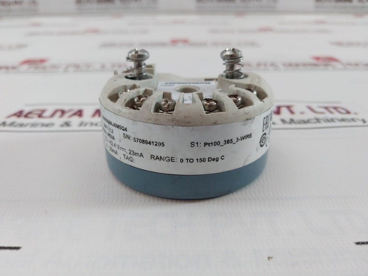 Rosemount 644Hanaj6M5Q4 Temperature Transmitter 12-42.4V 4-20Ma 1.0.1Hw