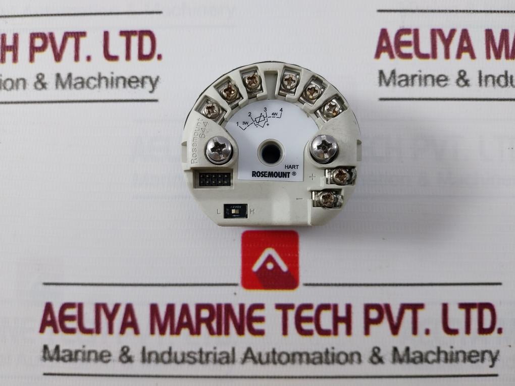 Rosemount 644Hanaj6M5Q4 Temperature Transmitter 4-10Ma 512-tt110