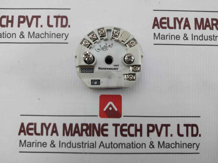 Rosemount 644Hanaj6M5Q4 Temperature Transmitter Head 4-20Ma 0 To 200 Deg F