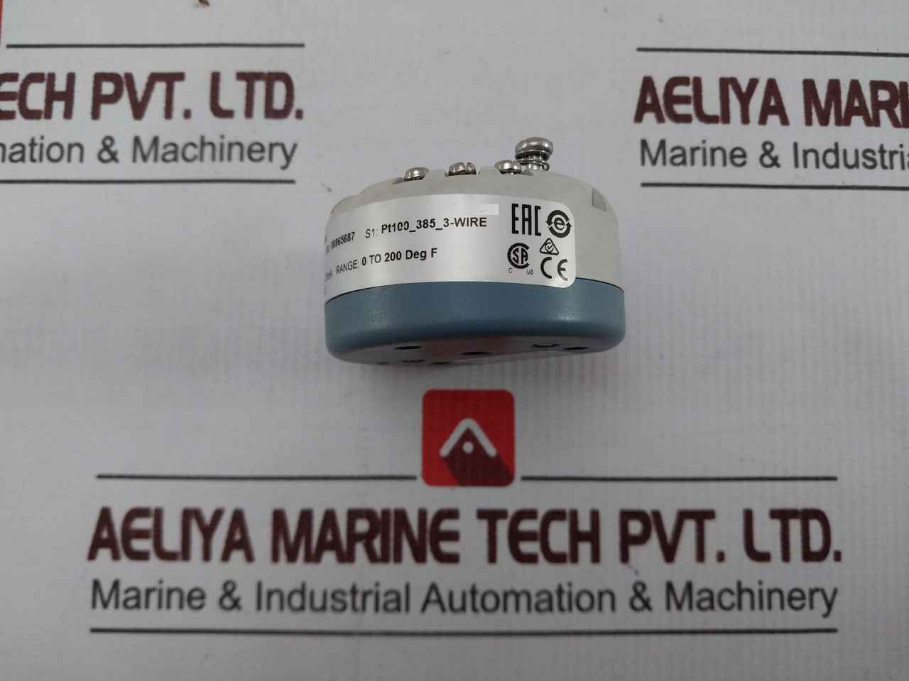 Rosemount 644Hanaj6M5Q4 Temperature Transmitter Head 4-20Ma 0 To 200 Deg F