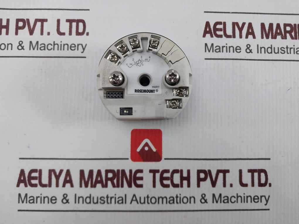 Rosemount 644Hanaj8M5Q4 Temperature Transmitter Head 4-20Ma 12-42.4Vdc