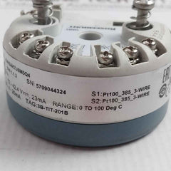 Rosemount 644Sak7J6M5Q4 Hart Temperature Transmitter Head 4-20Ma Sw.1.1.3