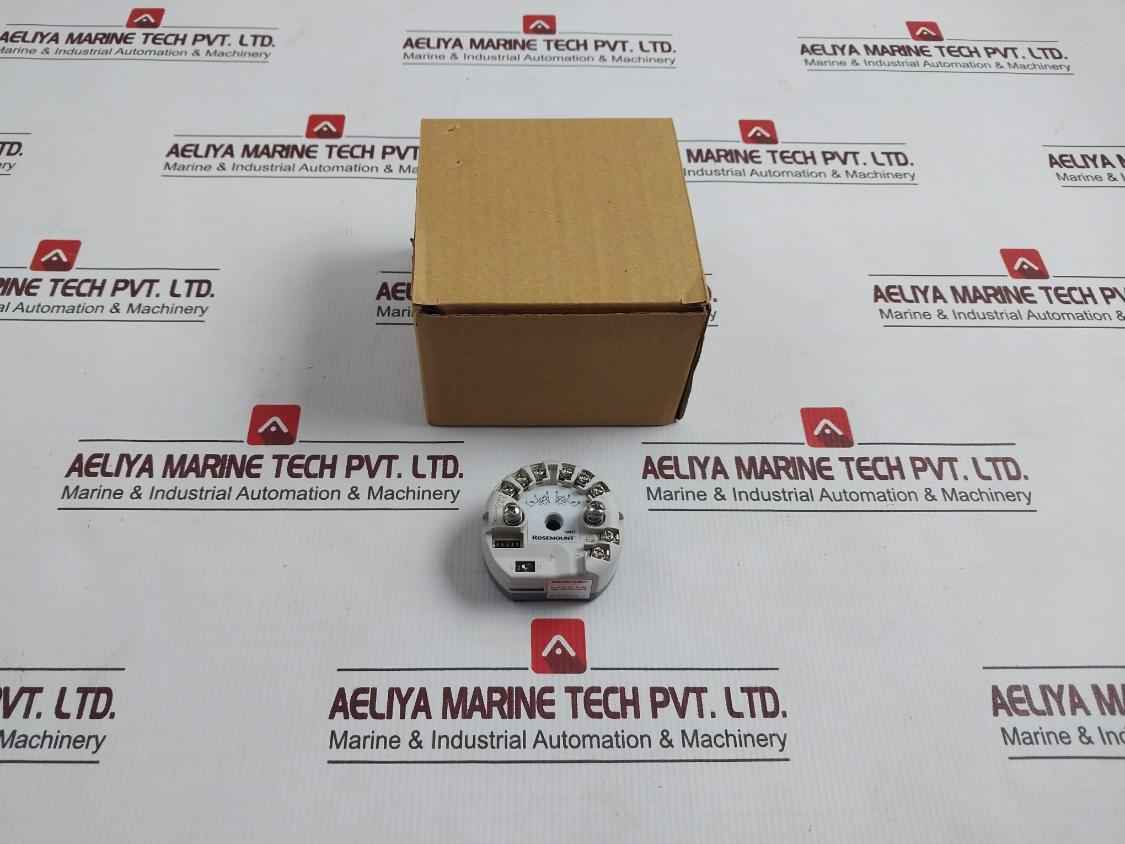 Rosemount 644Sak7J6M5Q4 Hart Temperature Transmitter Head 4-20Ma Sw.1.1.3
