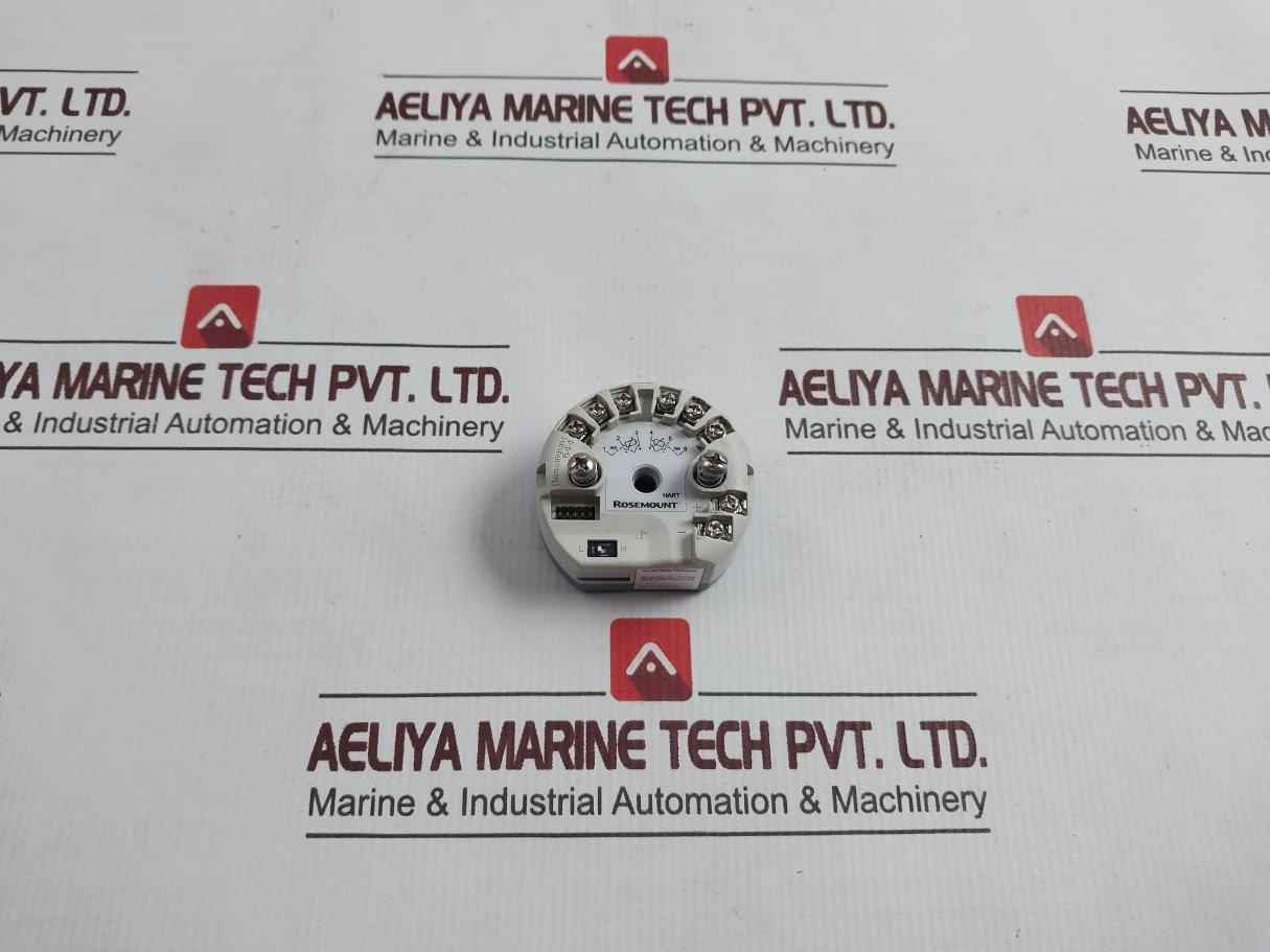 Rosemount 644Sak7J6M5Q4 Hart Temperature Transmitter Head 4-20Ma Sw.1.1.3