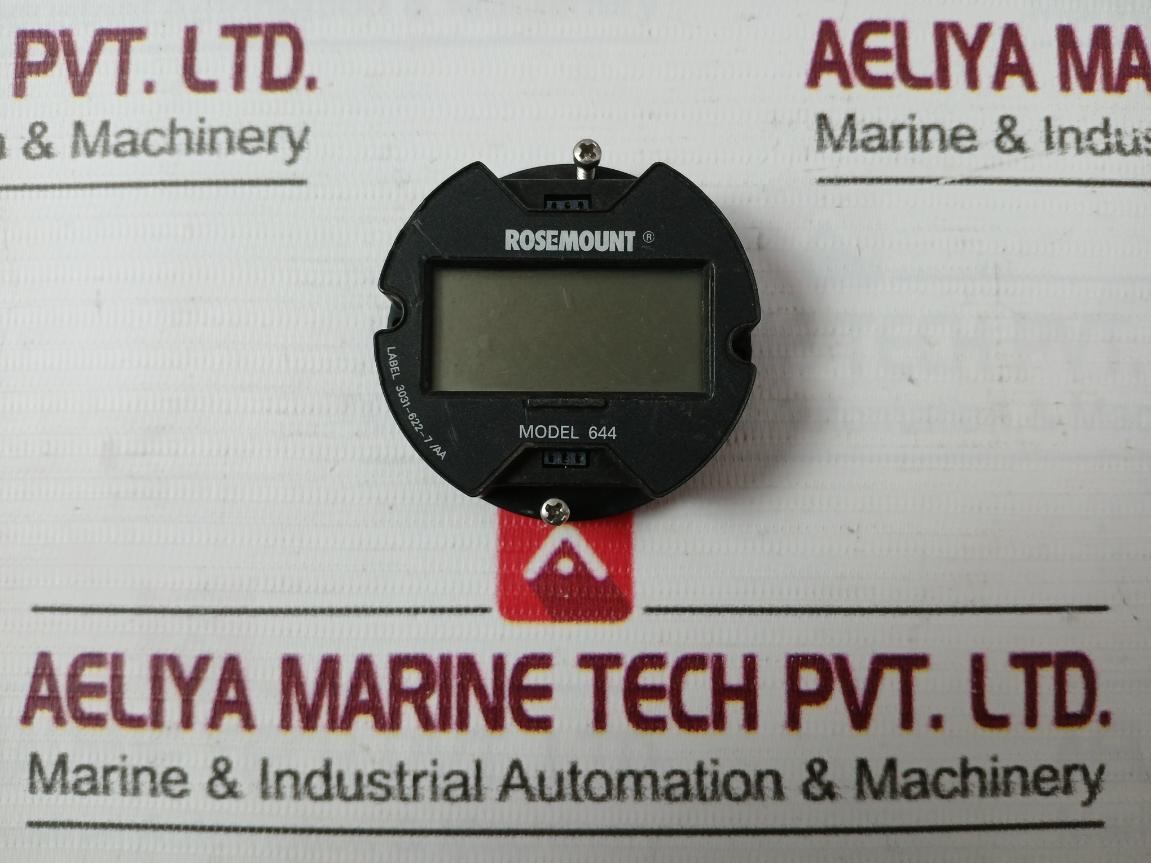 Rosemount 644 Temperature Transmitter 3031-622-7/Aa Cca 3031-591