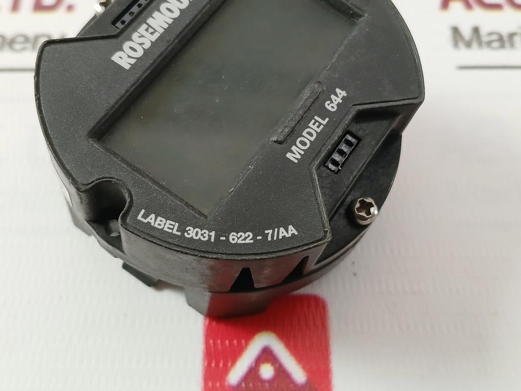 Rosemount 644 Temperature Transmitter Display P000307B