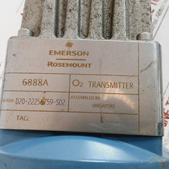 Rosemount 6888A-1Oxy-7-1-1Ht-00-00-0-0-0-0 In Situ Oxygen Transmitter 4-20Ma Har