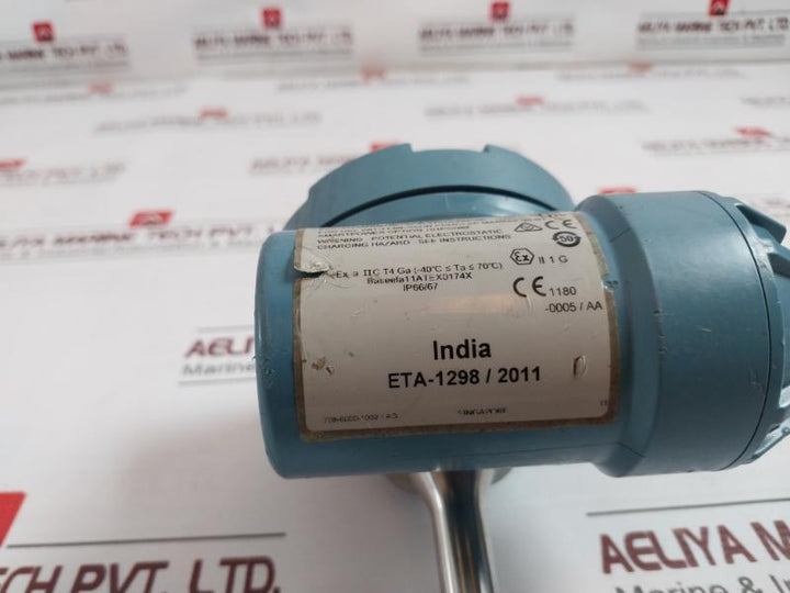 Rosemount 708X2Pa1I1Na00Wa3Wp5 Wireless Hart Acoustic Transmitter Ip66/67