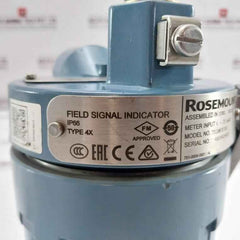 Rosemount 751Am7E7Bc Field Signal Indicator 4-20 Madc Type 4X Rev A