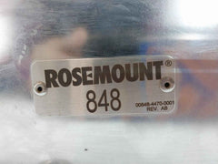 Rosemount 848T Fieldbus Foundation High-density Temperature Transmitter Rev Ab