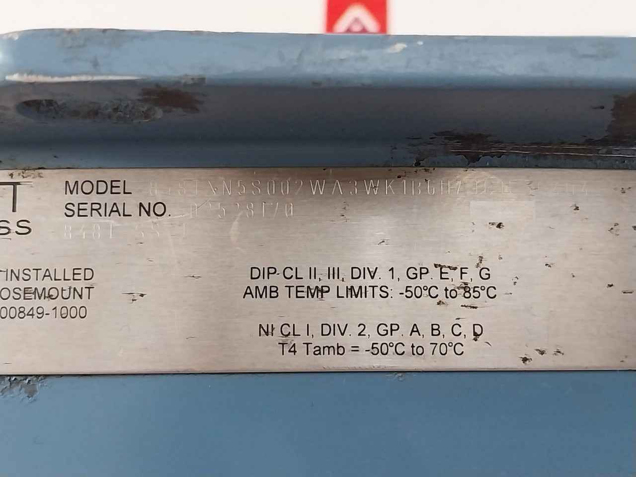 Rosemount 848T Wireless Temperature Transmitter 848Txn5S002Wa3Wk1B6Ha1C1F5C4Q4