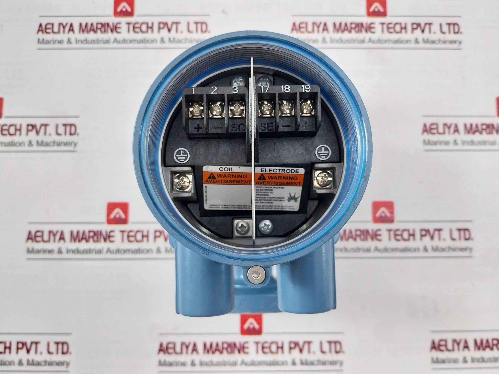 Rosemount 8705Ate010P1M0K1 Magnetic Flow Meter Sensor 275 Psig/1.90 Mpa Rev: Ab