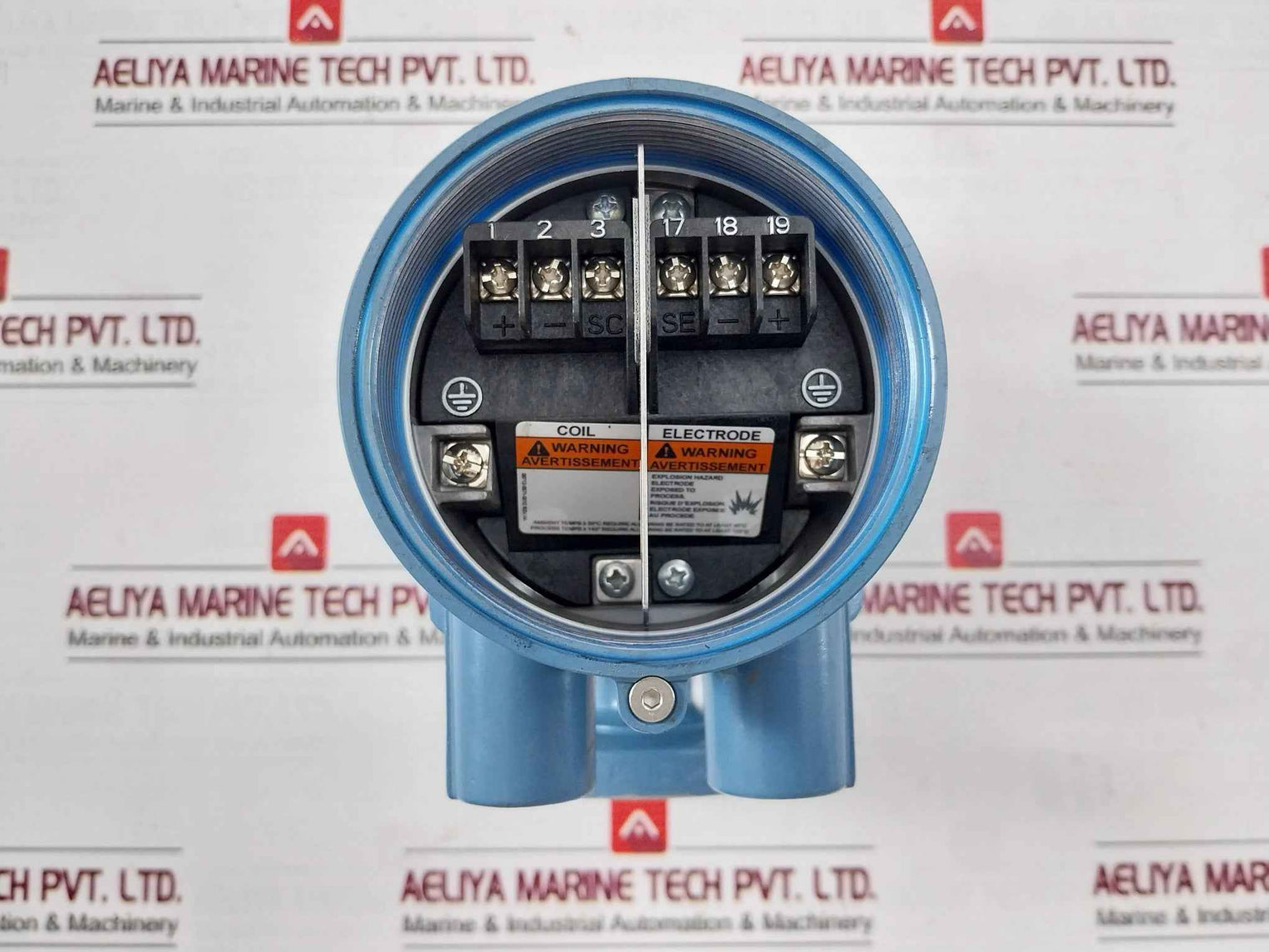 Rosemount 8705Ate010P1M0K1 Magnetic Flow Meter Sensor 275 Psig/1.90 Mpa Rev: Ab