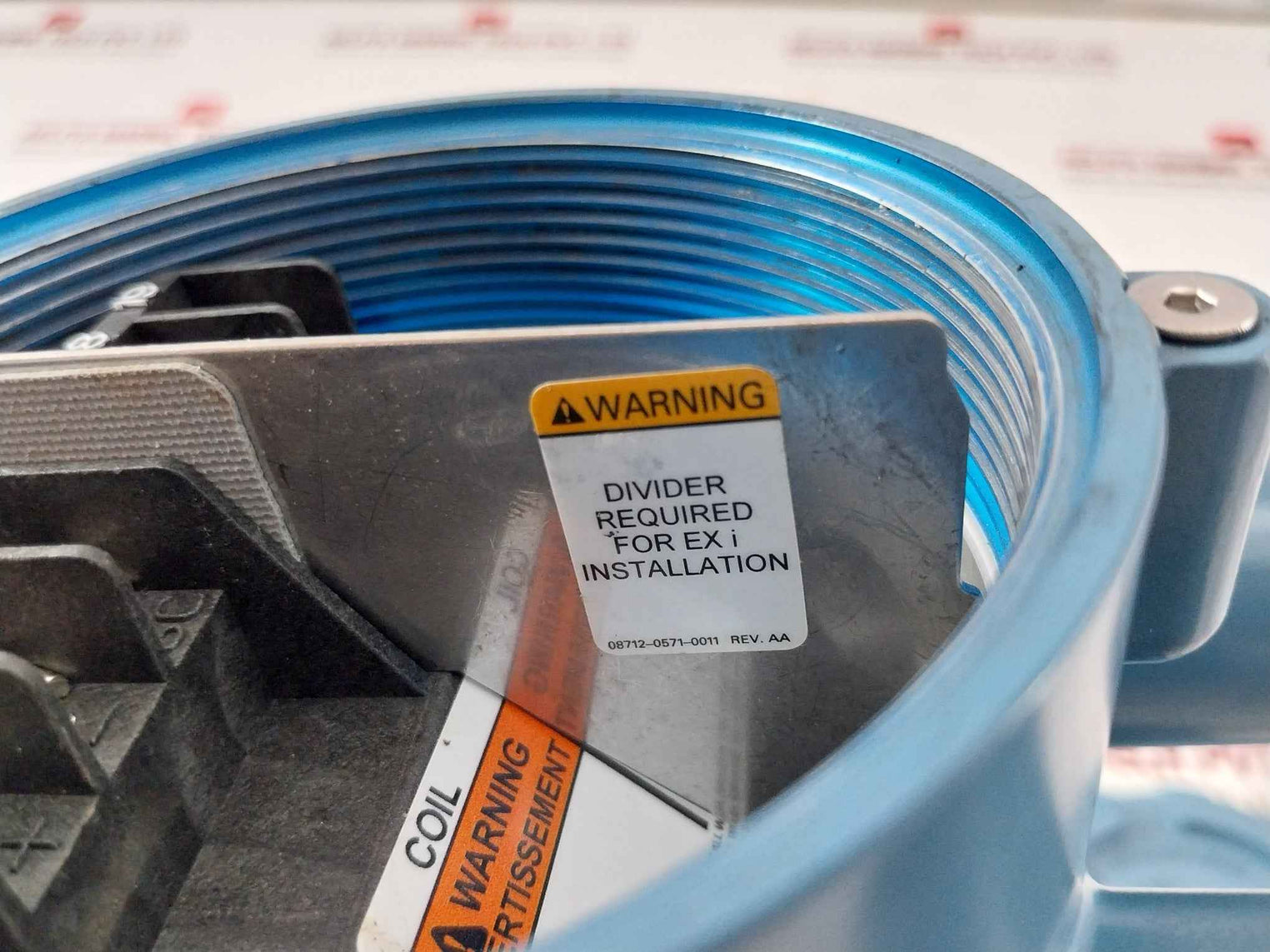 Rosemount 8705Ate010P1M0K1 Magnetic Flow Meter Sensor 275 Psig/1.90 Mpa Rev: Ab