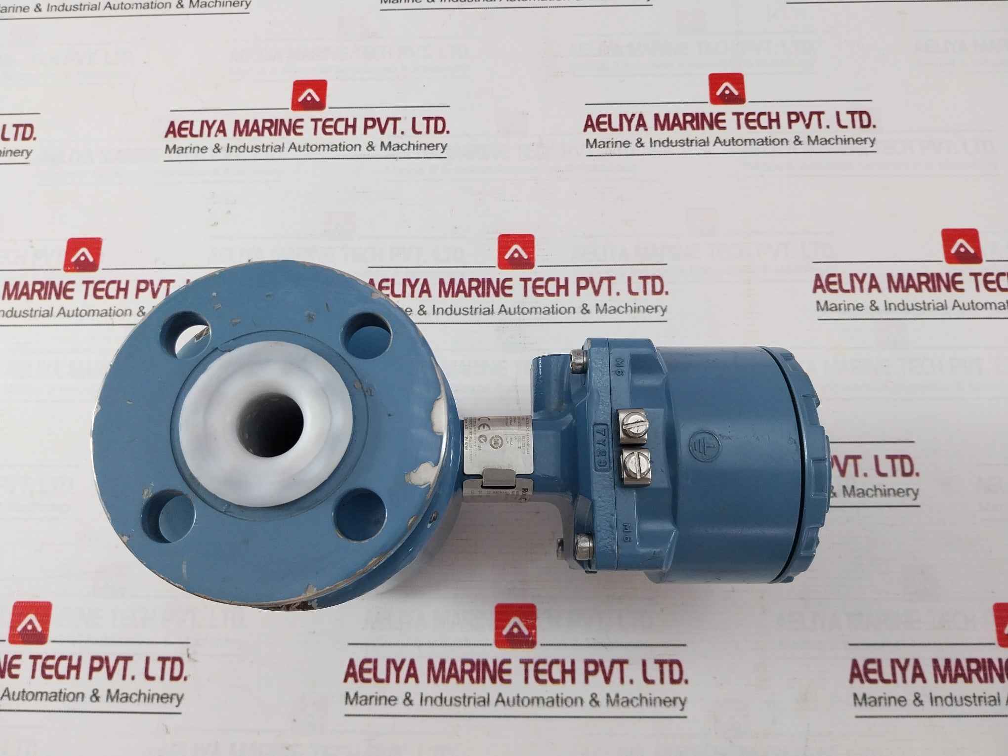 Rosemount 8705Ate010P1M0K1 Magnetic Flow Meter Sensor 275 Psig/1.90 Mpa Rev: Ab
