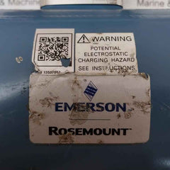 Rosemount 8705Tha005C3M0K1P05 Magnetic Flowtube 740 Psig/5.10 Mpa Rev Ac
