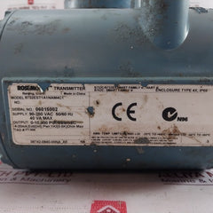 Rosemount 8705Tsa015C1W0Nab3 Flow Transmitter 40 Vdc 5 Volts 0.20Ma 20W 1Mw