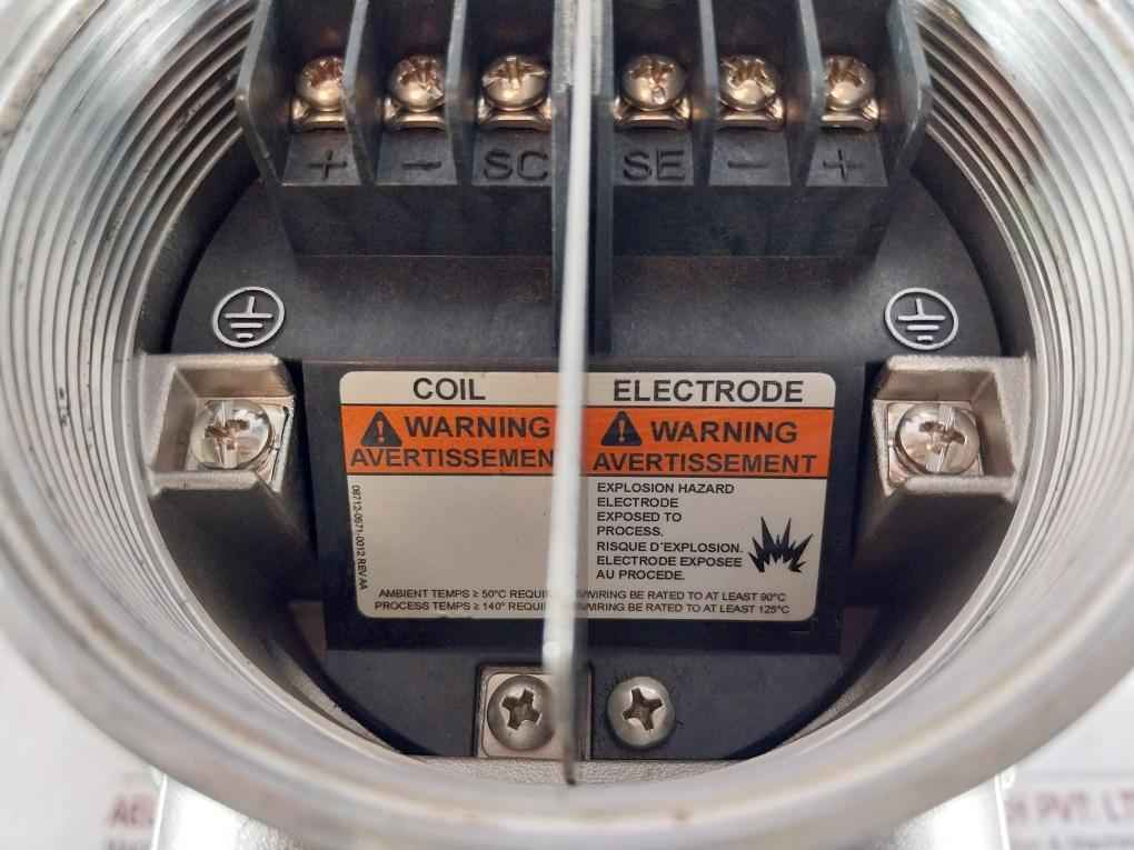 Rosemount 8705Tse040P3M0K1Sh Magnetic Flowtube -50°C To +60°C Yth16119 Rev.Ab