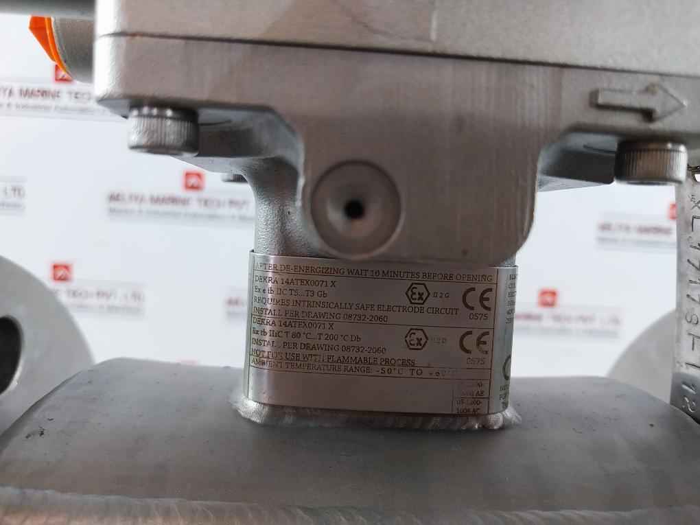 Rosemount 8705Tse040P3M0K1Sh Magnetic Flowtube -50°C To +60°C Yth16119 Rev.Ab