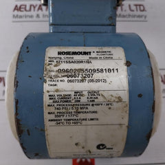 Rosemount 8711Ssa020R1Na Flow Transmitter 40Vdc Max 0.5A 20W 740 Psi