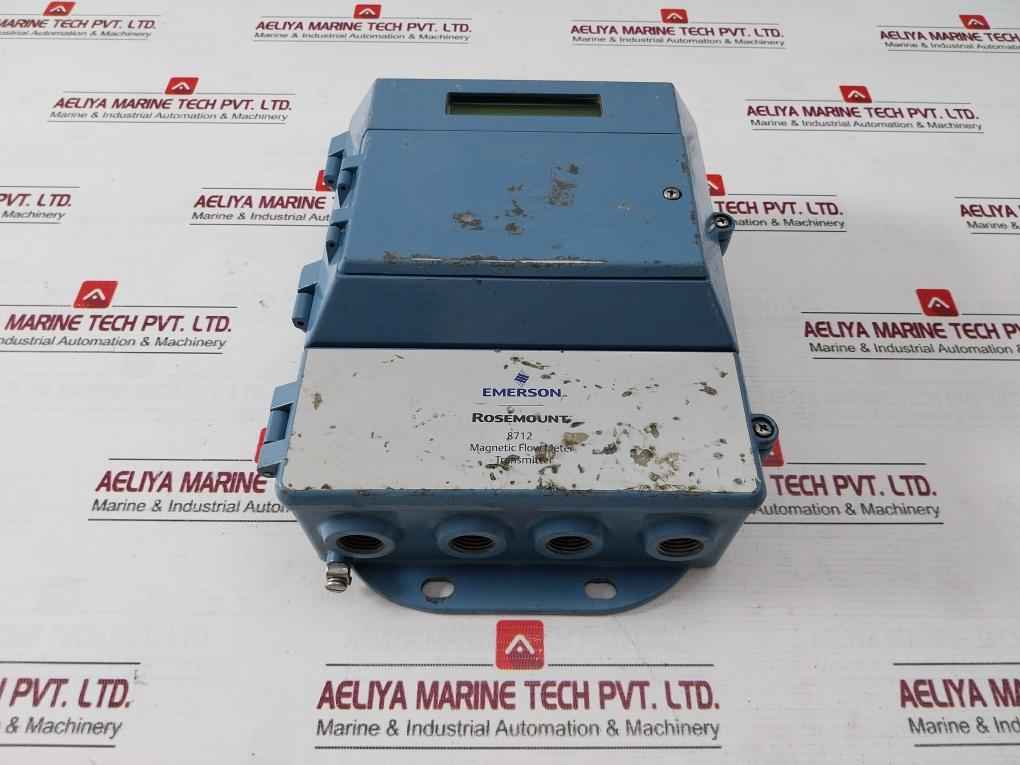 Rosemount 8712Emr1A1M4 Magnetic Flow Meter Transmitter Rev 7.1.5/5.5.5