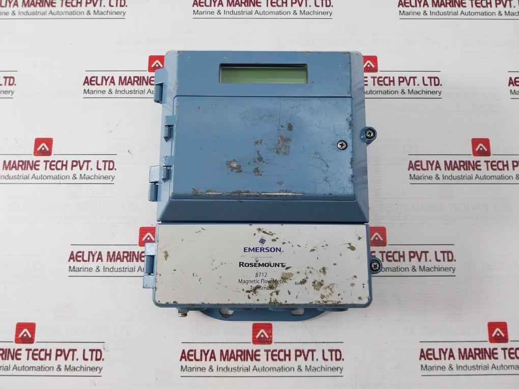 Rosemount 8712Emr1A1M4 Magnetic Flow Meter Transmitter Rev 7.1.5/5.5.5