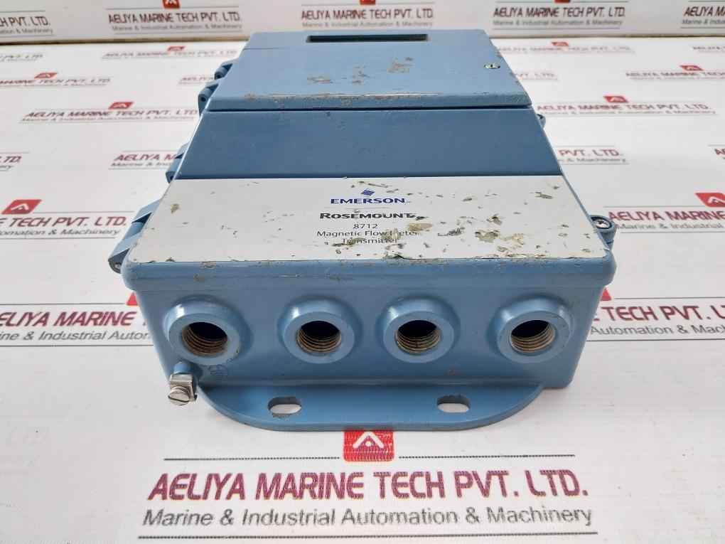 Rosemount 8712Emr1A1M4 Magnetic Flow Meter Transmitter Rev 7.1.5/5.5.5