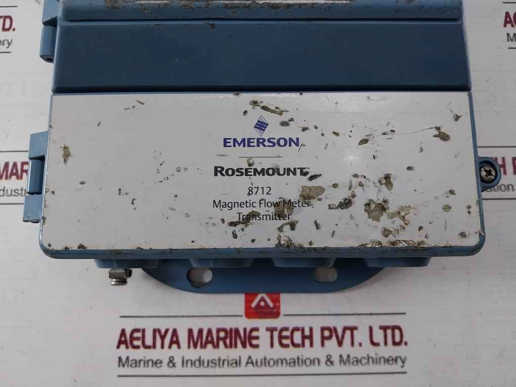 Rosemount 8712Emr1A1M4 Magnetic Flow Meter Transmitter Rev 7.1.5/5.5.5