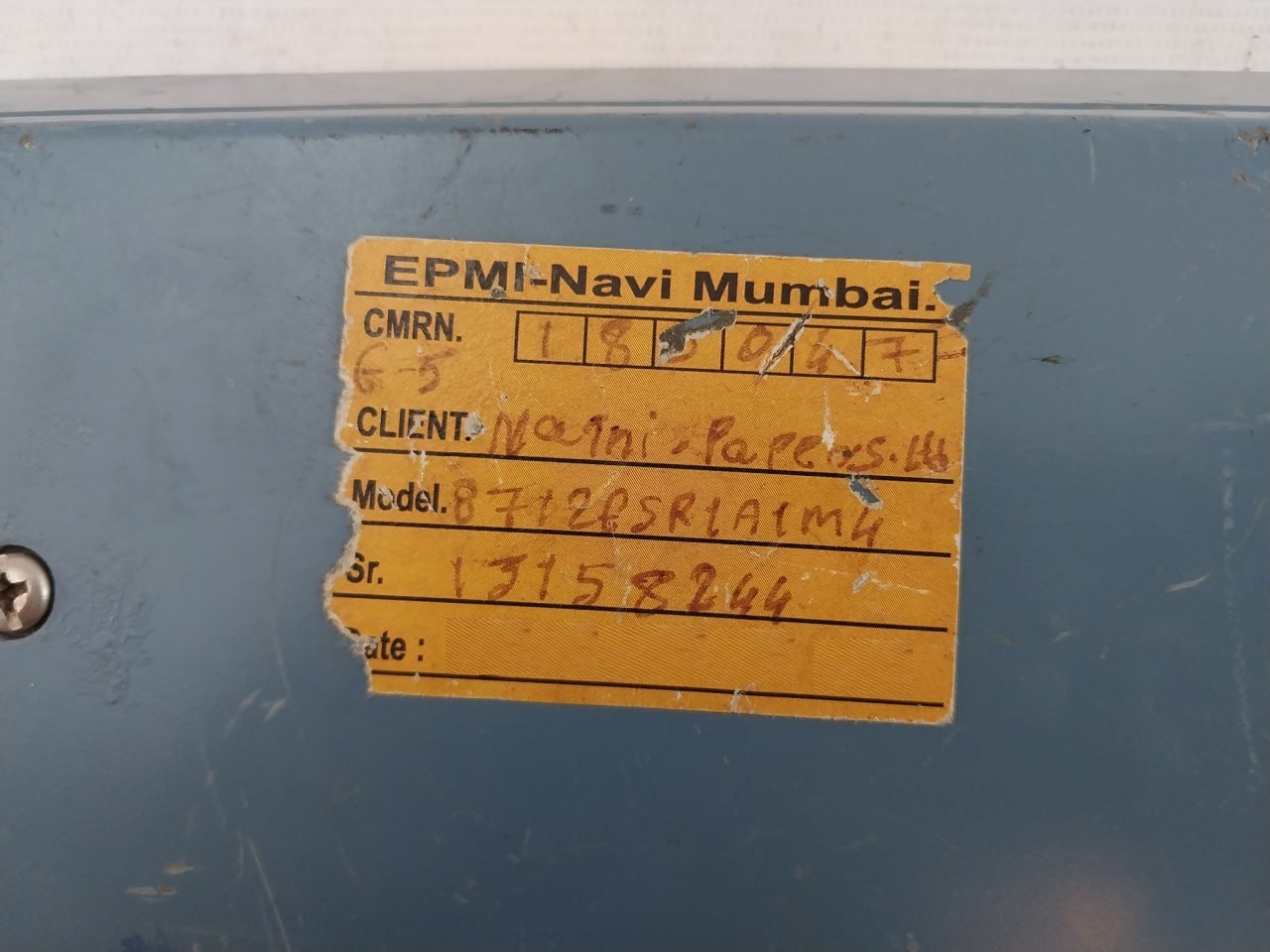 Rosemount 8712Esr1A1M4 Magnetic Flow Meter ( Transmitter Cover Only ) 08712-0015