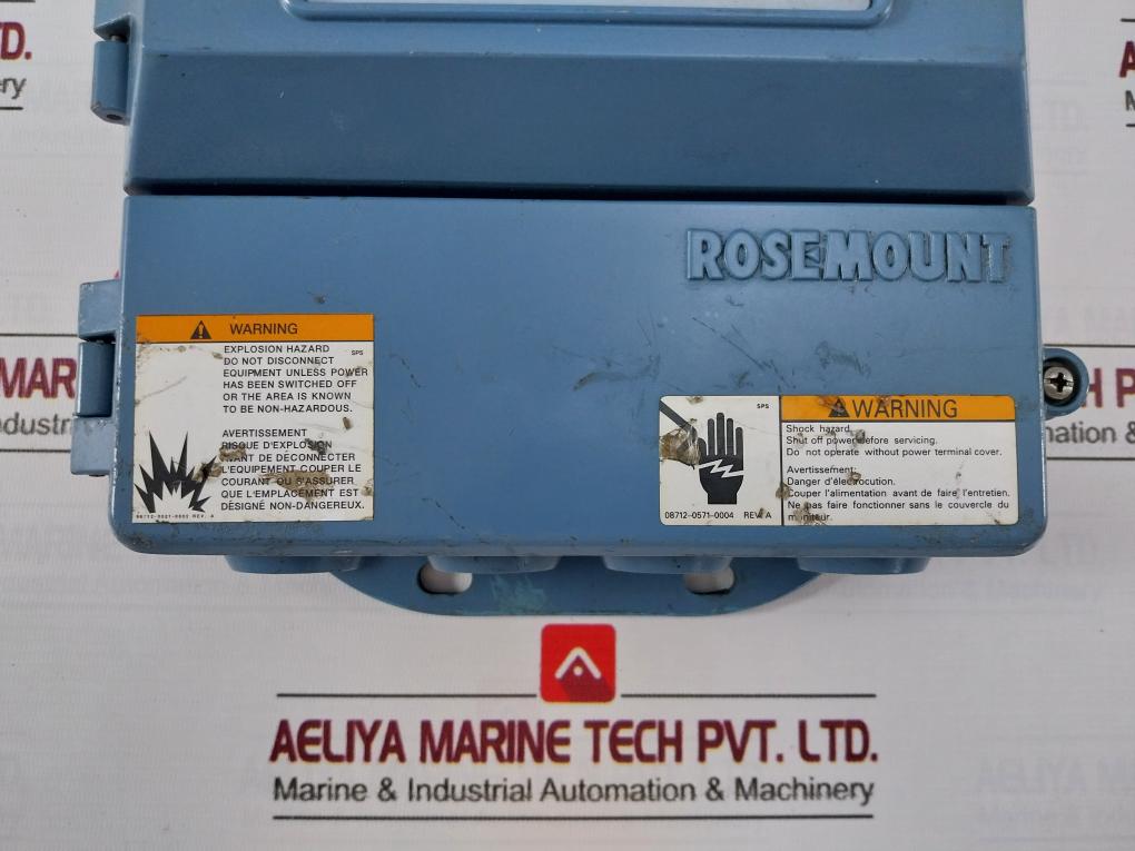 Rosemount 8712Esr1A1Nam4 Magnetic Flow Meter Transmitter 90-250 Vac 50/60 Hz