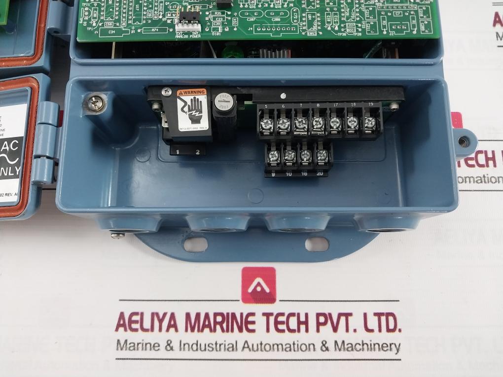 Rosemount 8712Hr12N0M4 Magnetic Flowmeter Transmitter 115Vac 50/60Hz 1Ph 2.5Amps