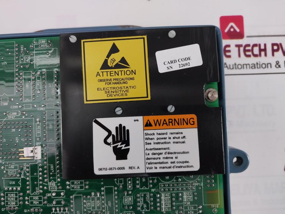 Rosemount 8712Hr12N0M4 Magnetic Flowmeter Transmitter 115Vac 50/60Hz 1Ph 2.5Amps