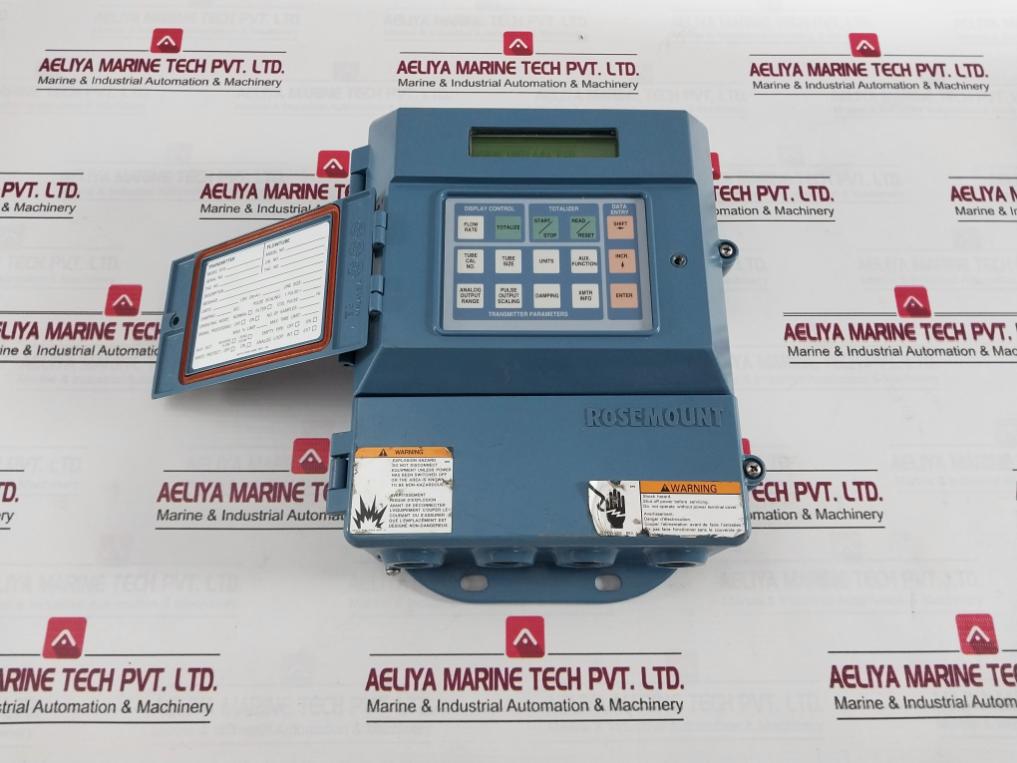 Rosemount 8712Hr12N0M4 Magnetic Flowmeter Transmitter 115Vac 50/60Hz 1Ph 2.5Amps