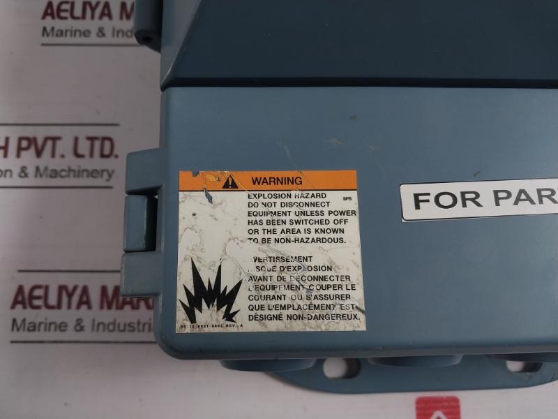 Rosemount 8712 Magnetic Flow Meter Transmitter 2Amp 90-250Vac As-is