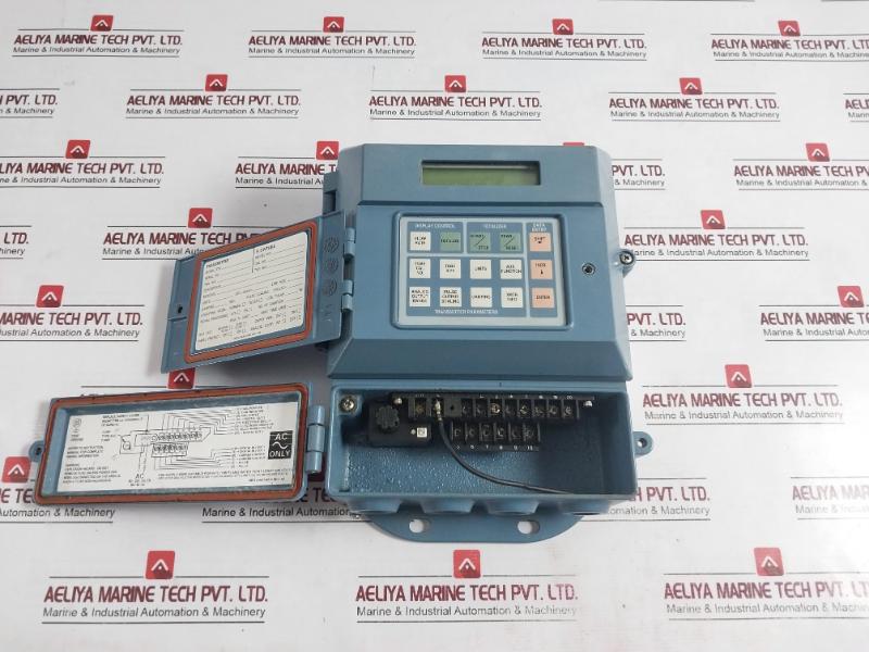 Rosemount 8712 Magnetic Flow Meter Transmitter 2Amp 90-250Vac As-is