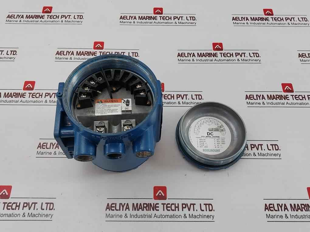 Rosemount 8732Bmt2B1K1M4C1 Hart Magnetic Flowmeter -50C To +60C 12-42 Vdc
