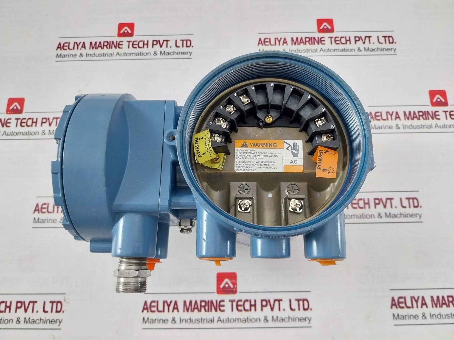 Rosemount 8732Emr1A1M4D1 Flow Transmitter Rev: Ac 90-250Vac 50/60Hz 0.45A 40Va