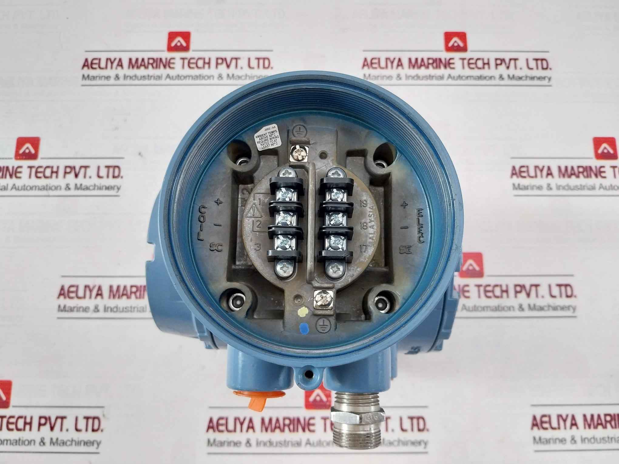 Rosemount 8732Emr1A1M4D1 Flow Transmitter Rev: Ac 90-250Vac 50/60Hz 0.45A 40Va
