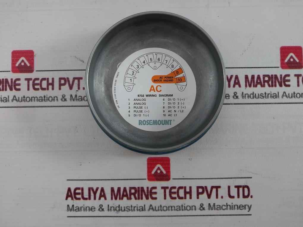 Rosemount 8732Emt1A1K1M4C1 Magnetic Flow Meter Ip66 90-250 Vac 50/60Hz 4-20Ma